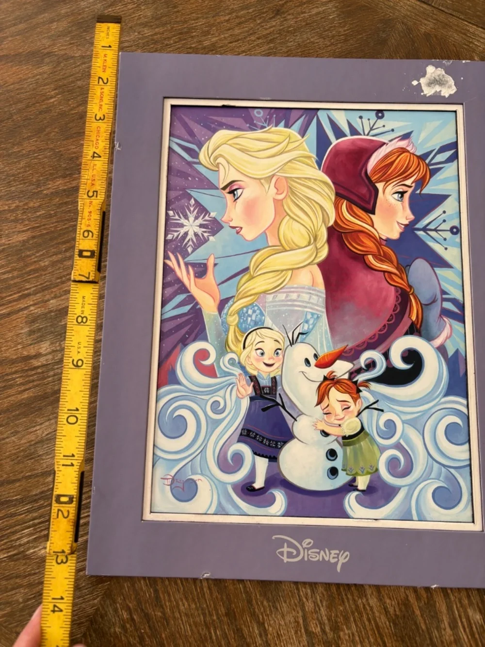 Tim Rogerson frozen print we only have each other